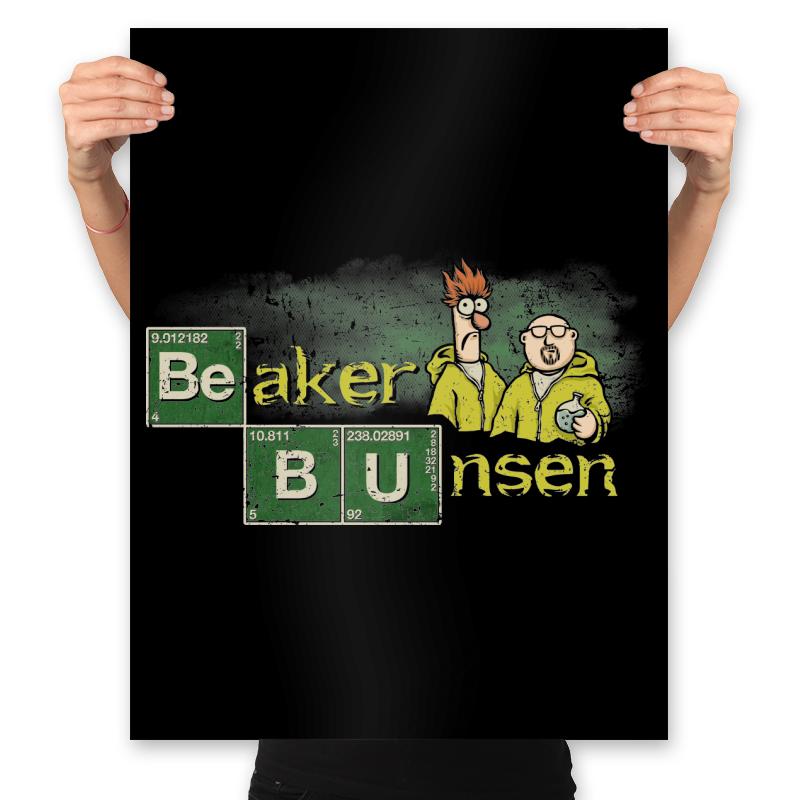 Beaker and Bunsen