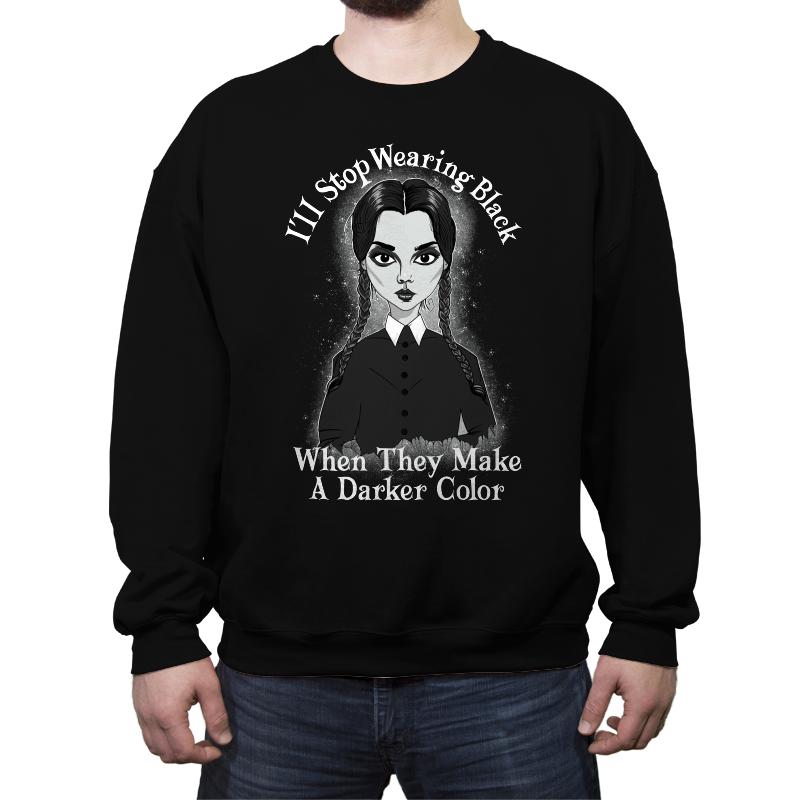 Do You Always Wear Black?