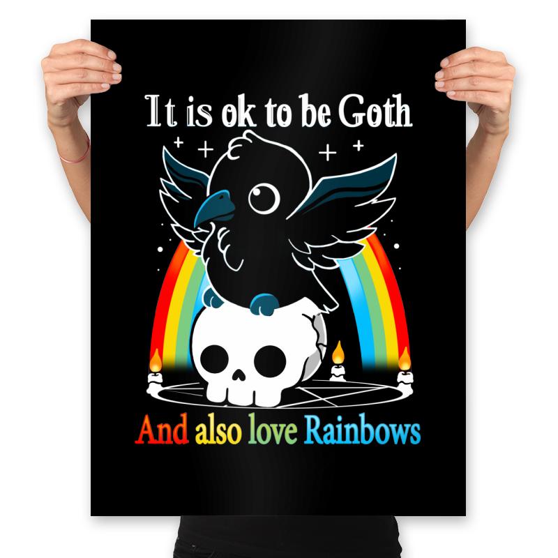Be Goth and Also Love Rainbows