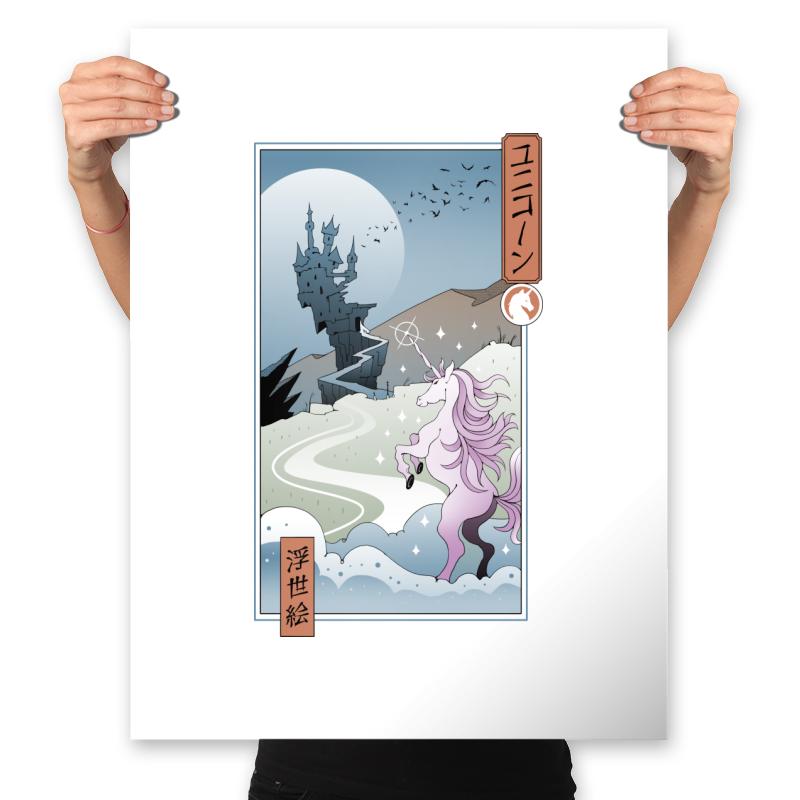 Unicorn Ukiyo-e