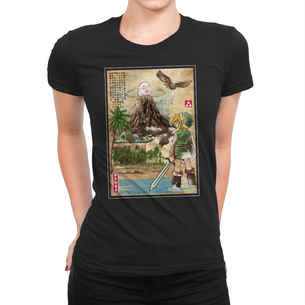 Link Awakening Woodblock