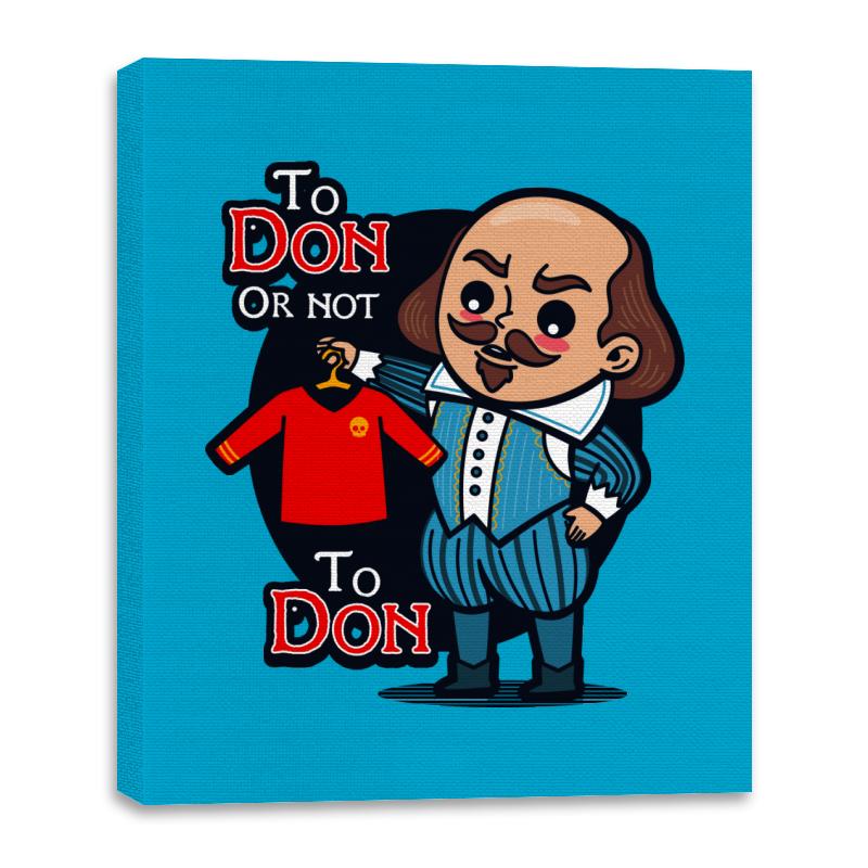 To Don, or Not to Don