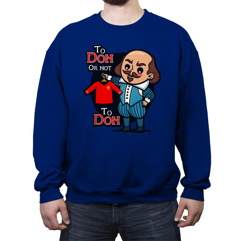 To Don, or Not to Don