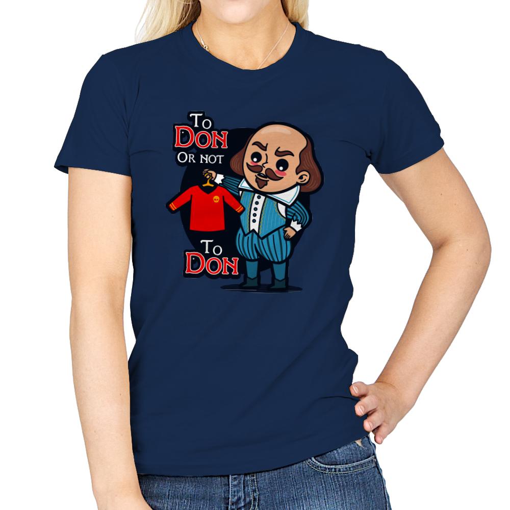 To Don, or Not to Don