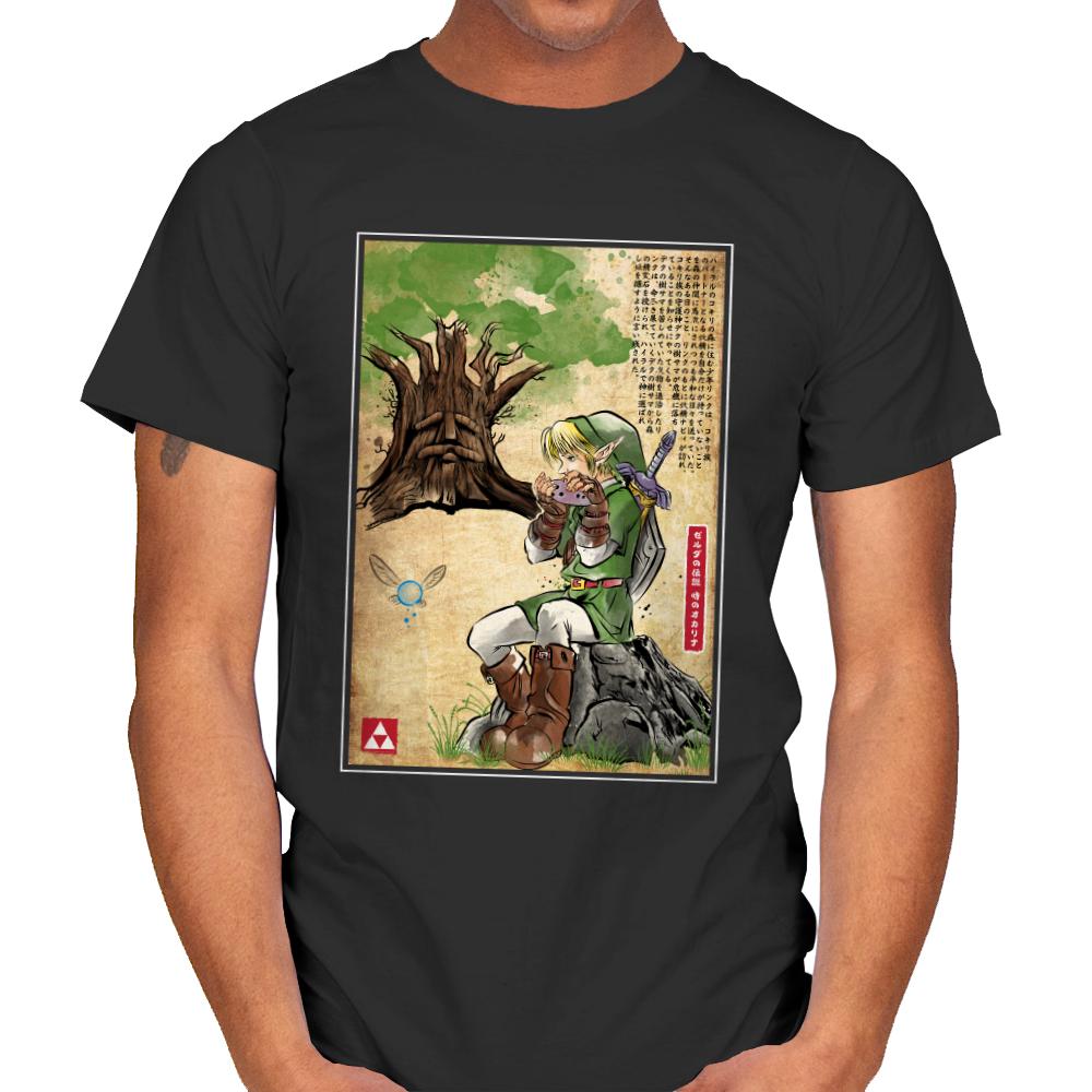 The Great Deku Woodblock
