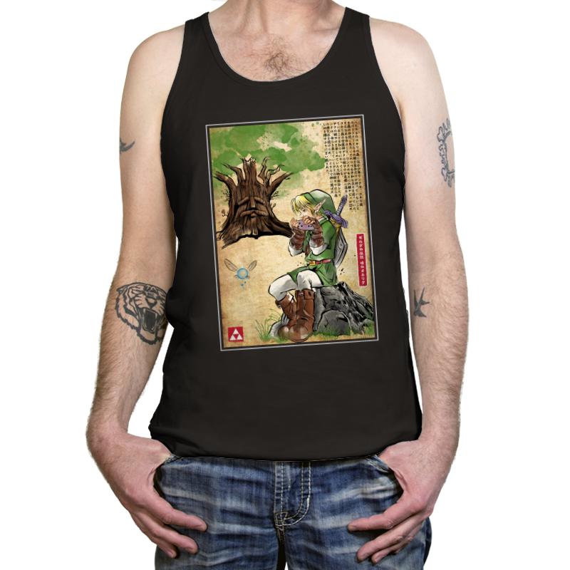 The Great Deku Woodblock