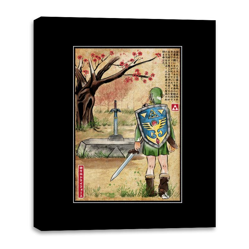A Link to the Past Woodblock