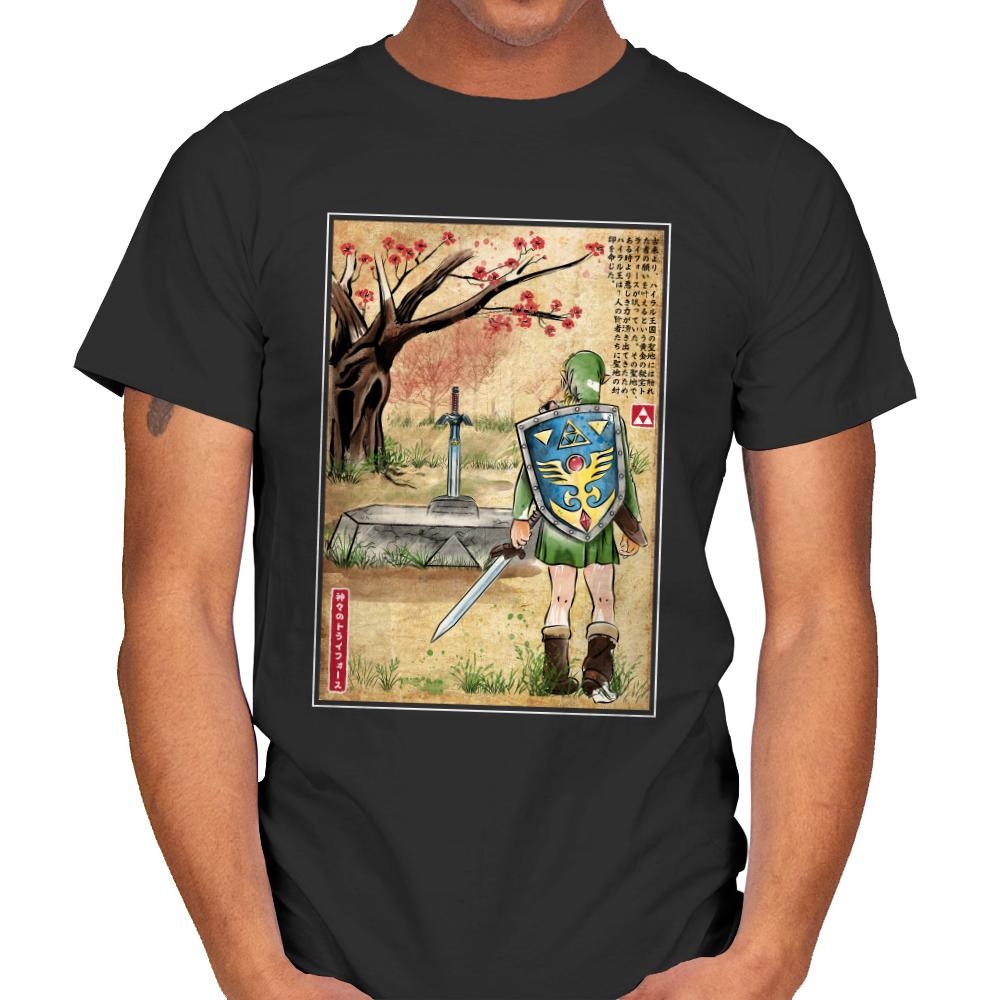 A Link to the Past Woodblock