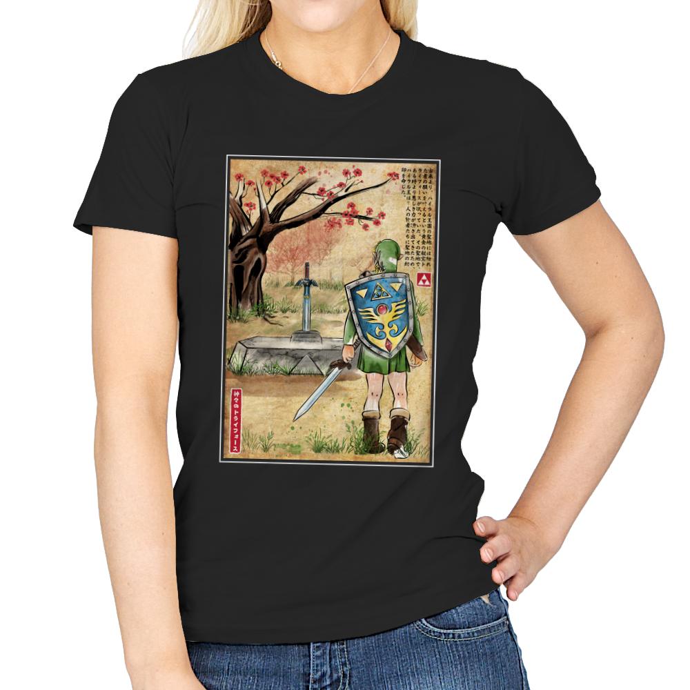 A Link to the Past Woodblock