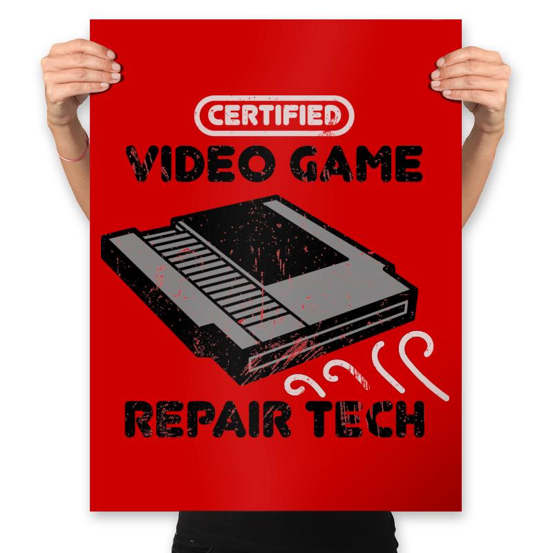 Certified Video Game Repair Tech