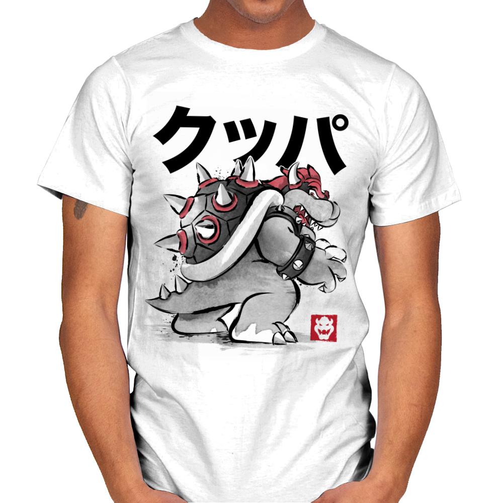 King Koopa Sumi-e