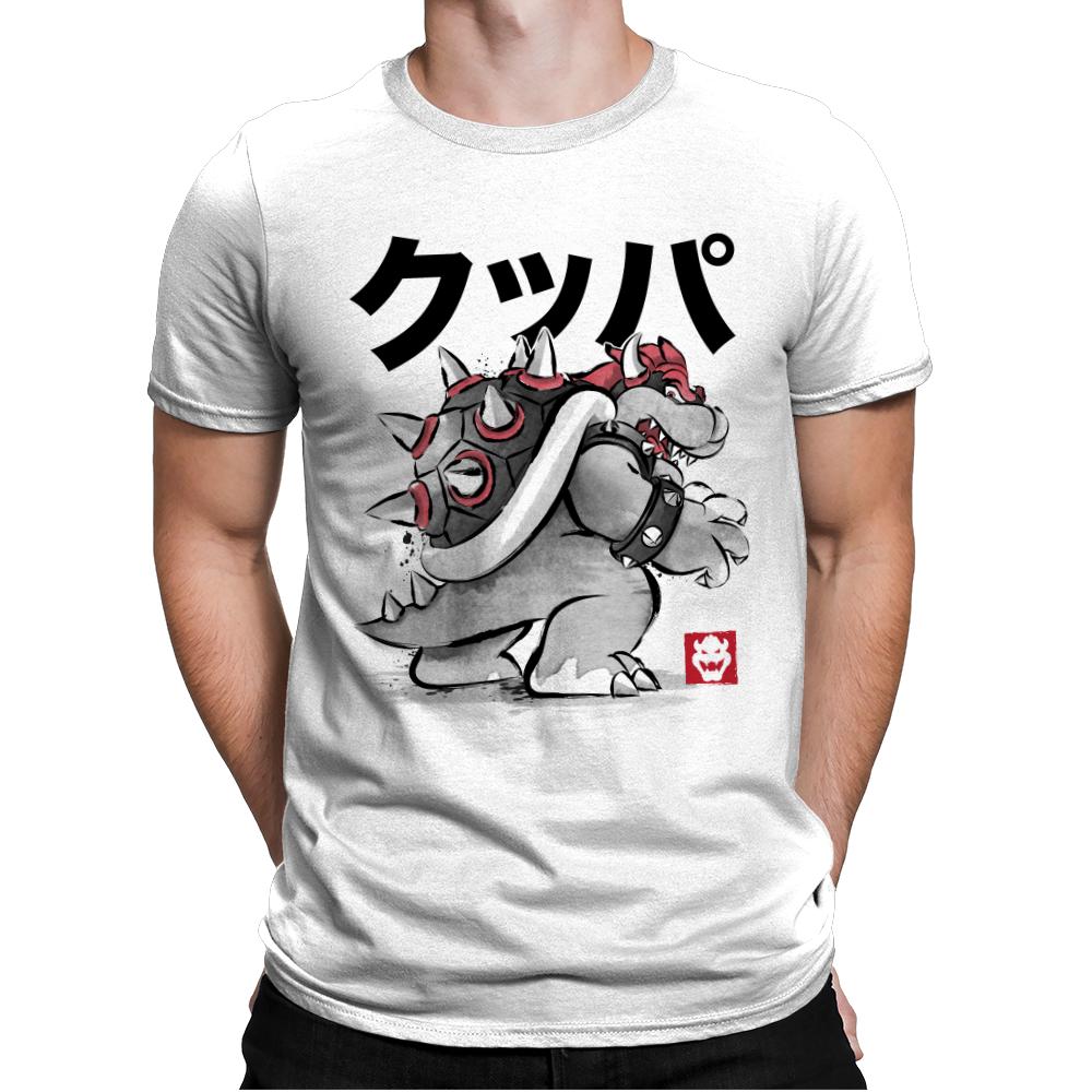 King Koopa Sumi-e