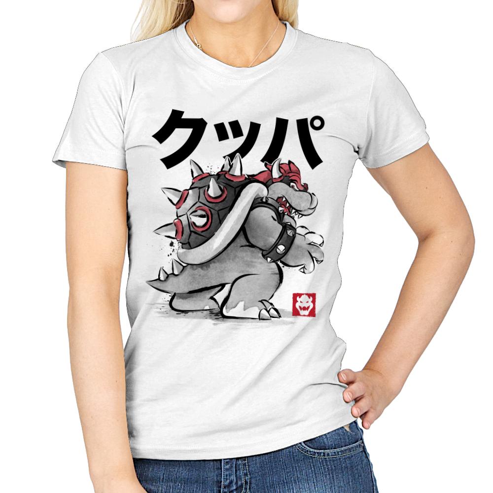 King Koopa Sumi-e
