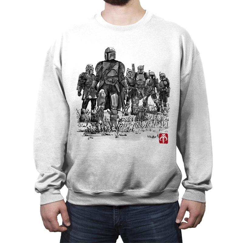 Seven Mandalorians Sumi-e - Best Seller
