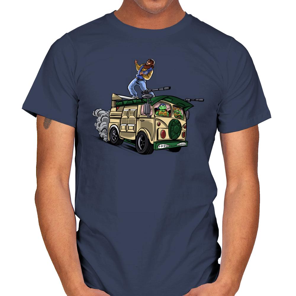Surfing in the Turtle Van