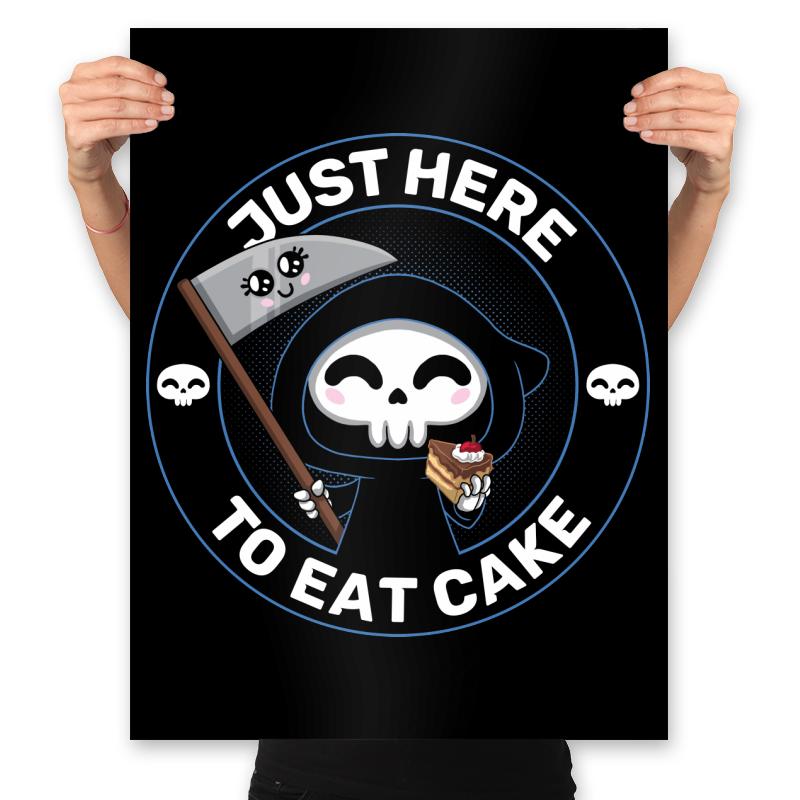 Just here to eat Cake