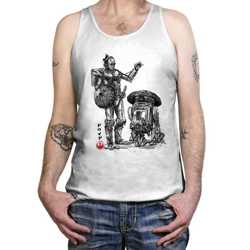 Samurai Droids Sumi-e