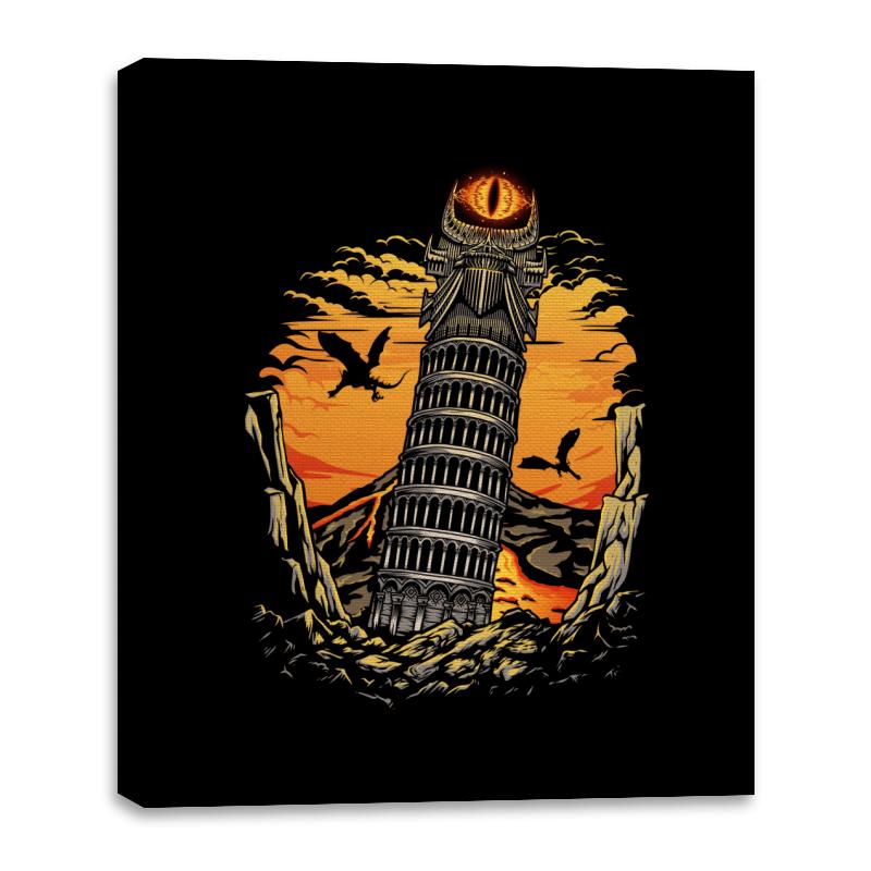 Leaning Dark Tower