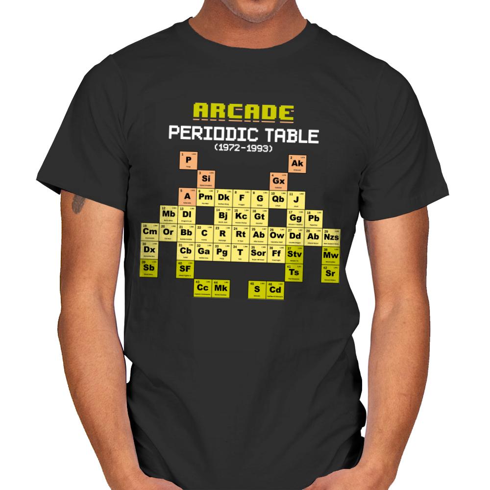 Arcade Periodic Table - Shirt Club