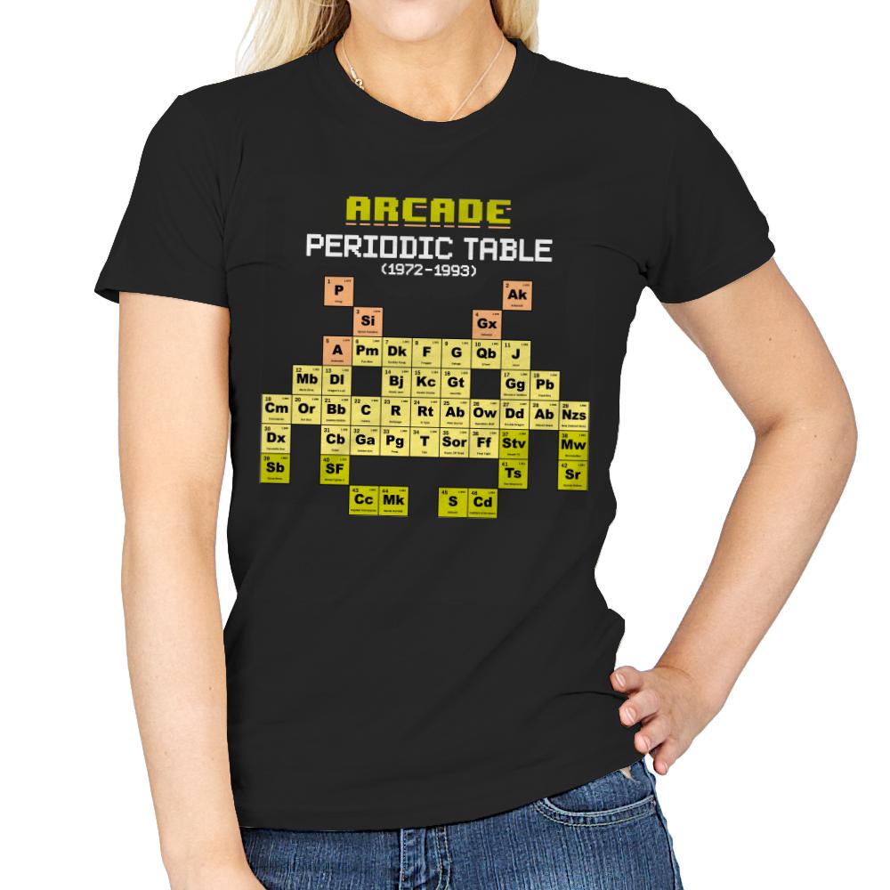 Arcade Periodic Table - Shirt Club
