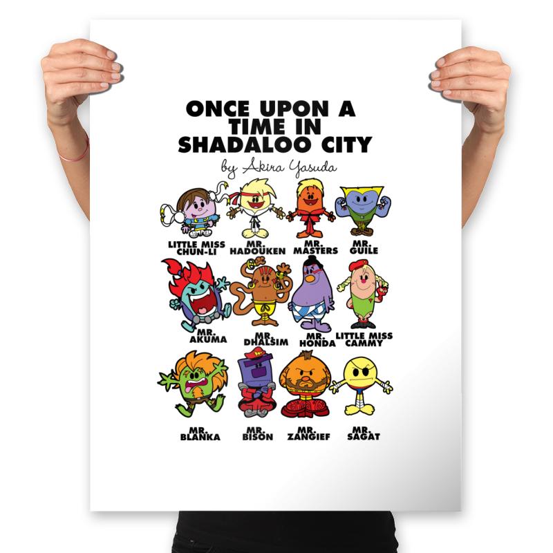 Once Upon A Time In Shadaloo City - Shirt Club
