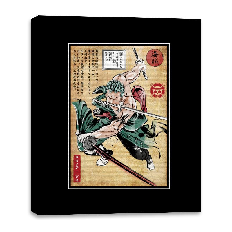 Pirate Hunter woodblock