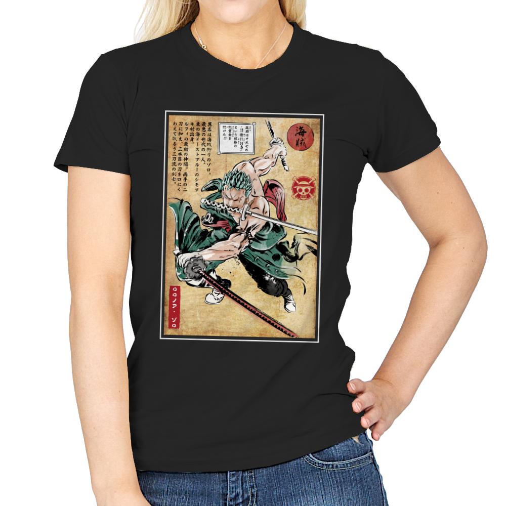 Pirate Hunter woodblock