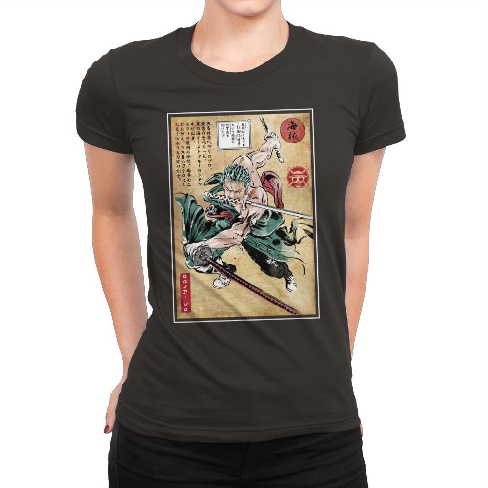 Pirate Hunter woodblock