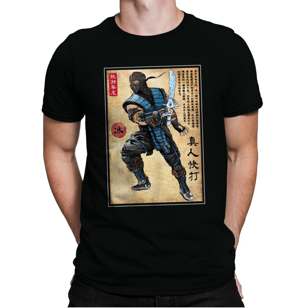 Ice Warrior Woodblock