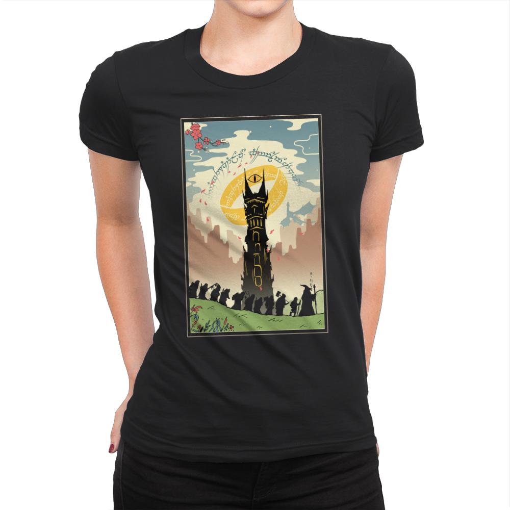 Lonely Mountains Adventure Ukiyo E