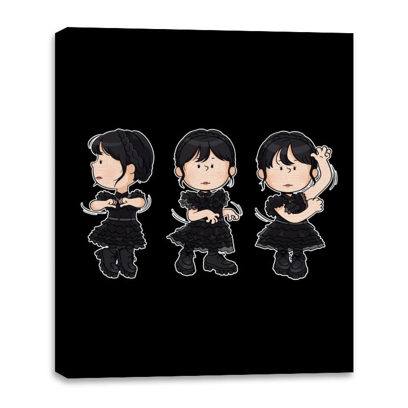 Wednesday Addams Peanuts' Dance