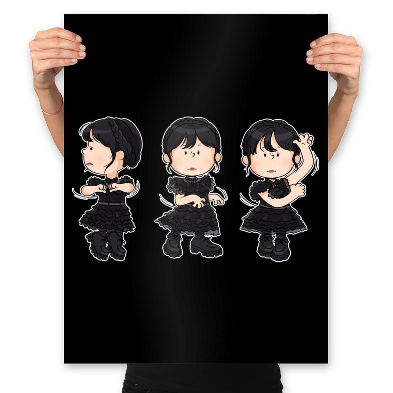 Wednesday Addams Peanuts' Dance