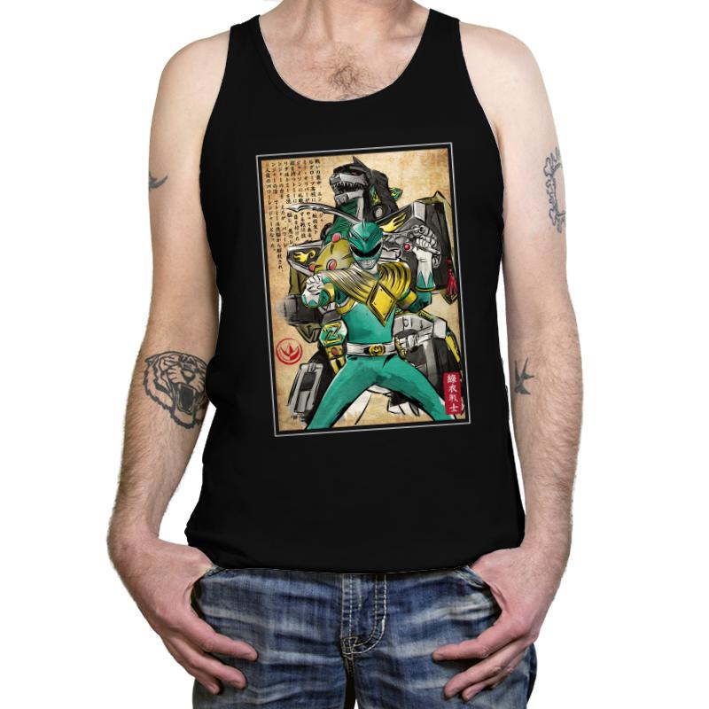 Green Ranger Woodblock