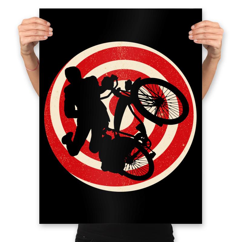 Pee Wee Herman On His Bike