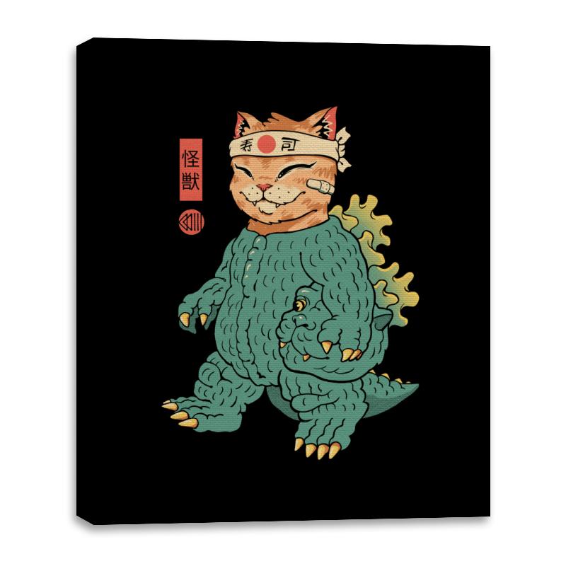 Unmasked Kaiju Meowster