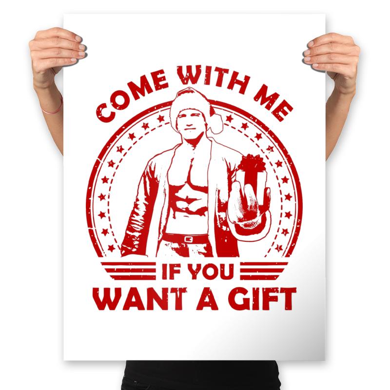 Come with me if you want a Gift