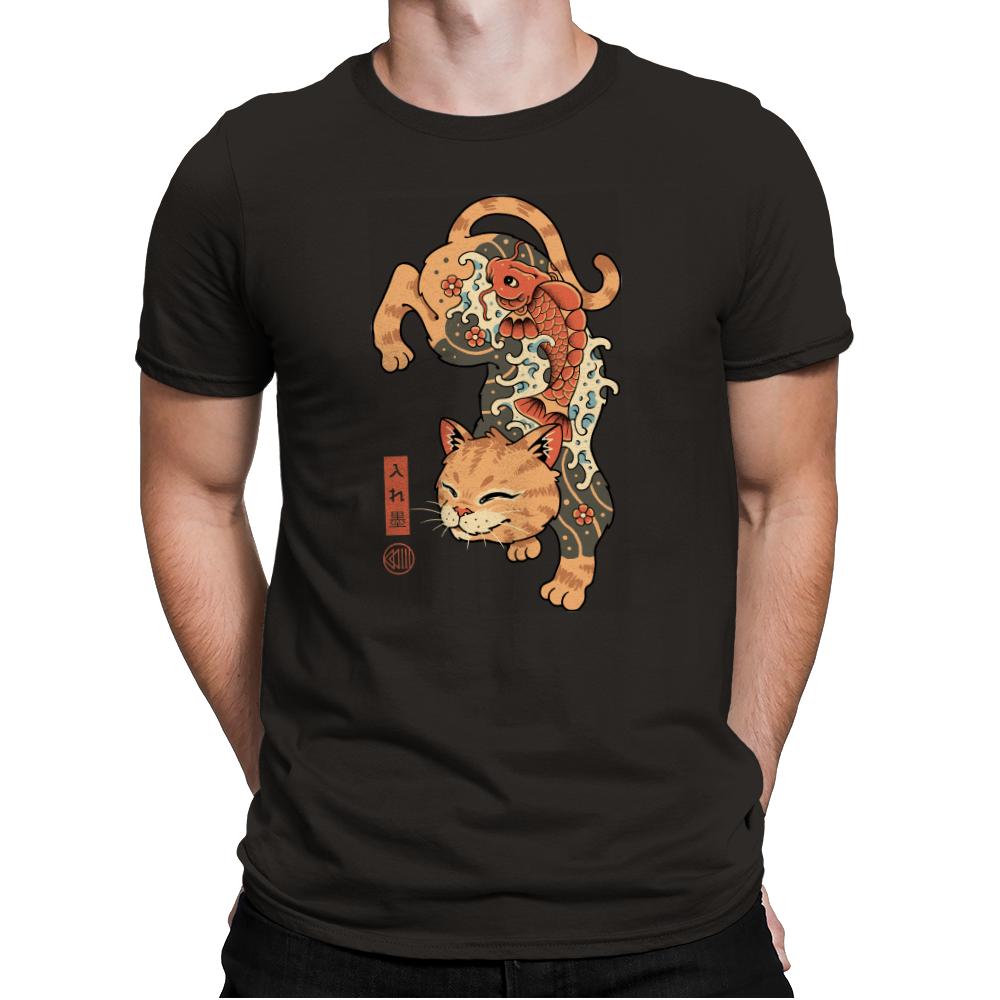 Koi Fish Cat Irezumi