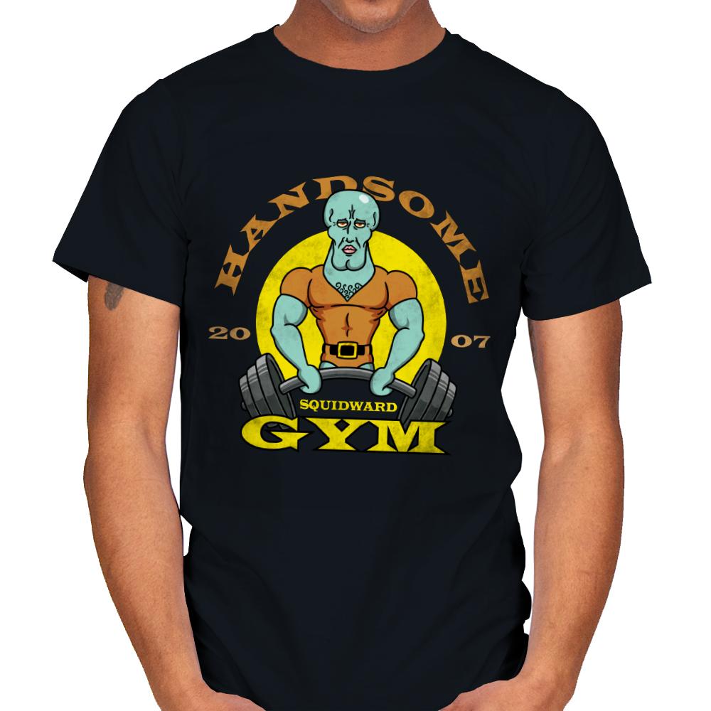 Handsome Squidward Gym