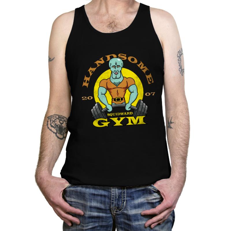 Handsome Squidward Gym
