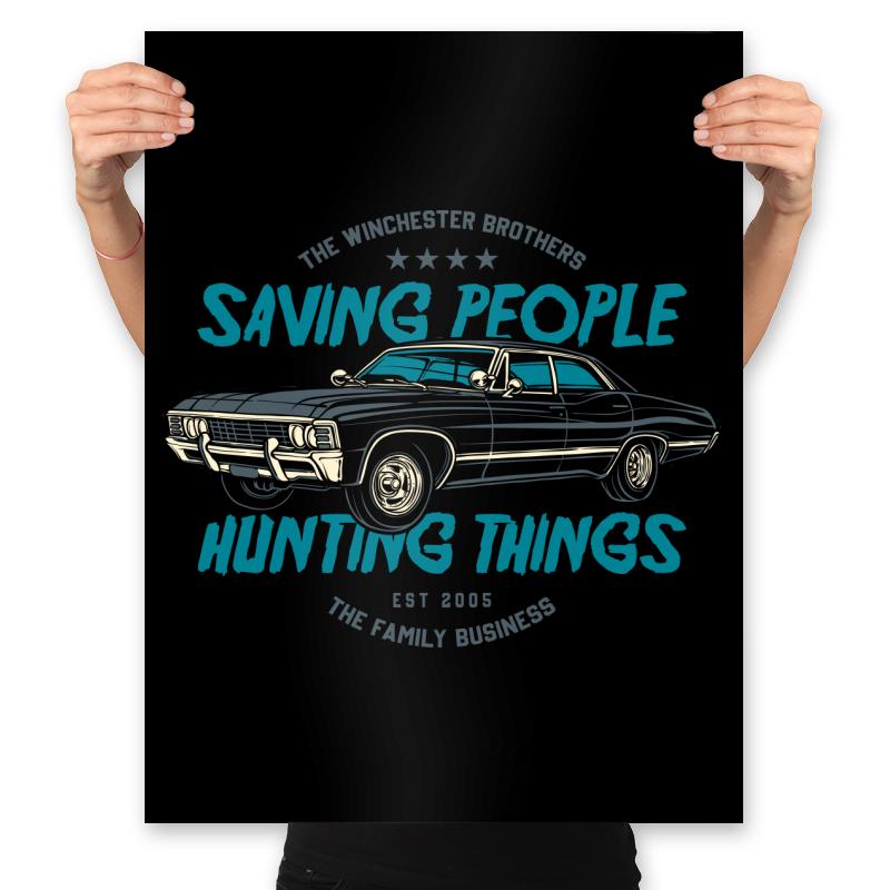 Saving People, Hunting things