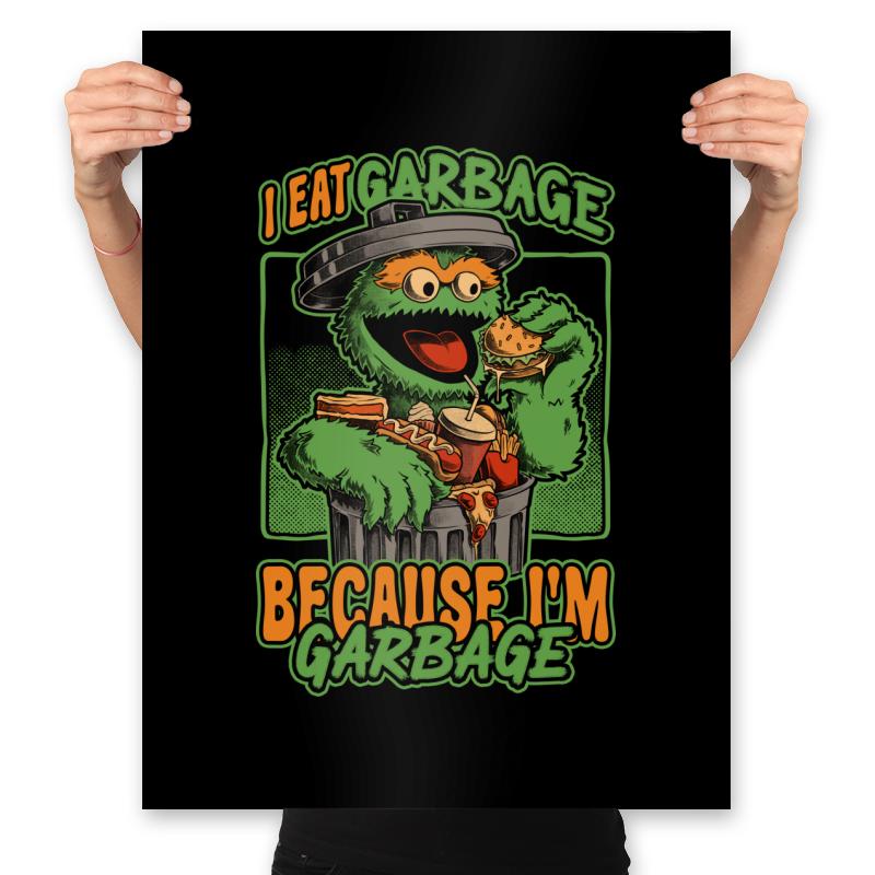 I'm Garbage - Funny Fastfood Puppet