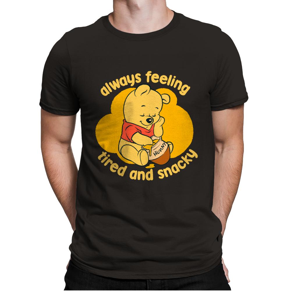 Cute Tired Snacky Bear