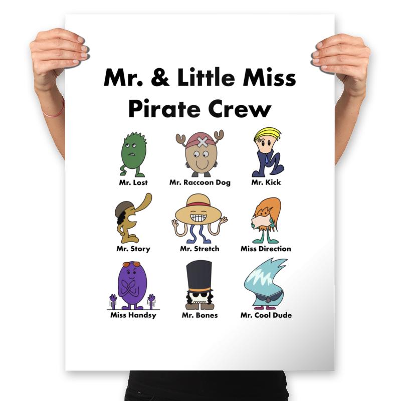 Mr. & Little Miss Pirate Crew