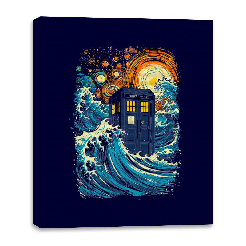 The Great Wave and The Tardis