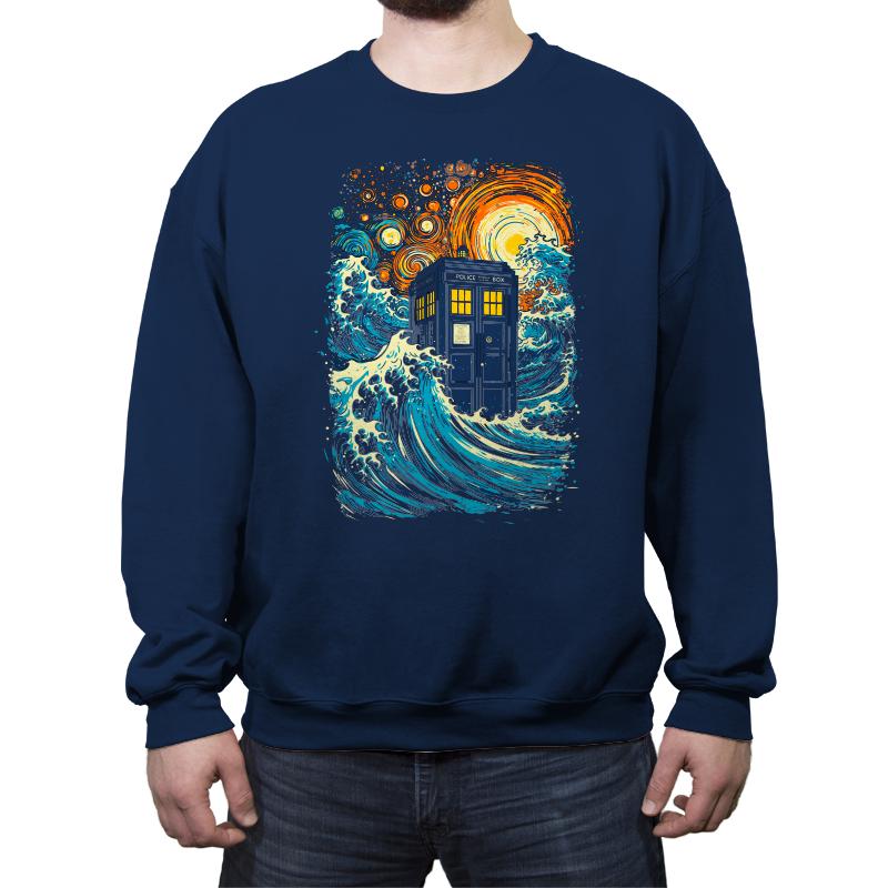 The Great Wave and The Tardis