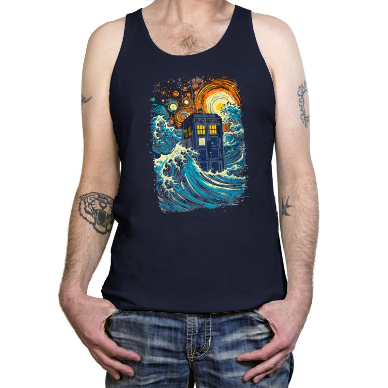 The Great Wave and The Tardis