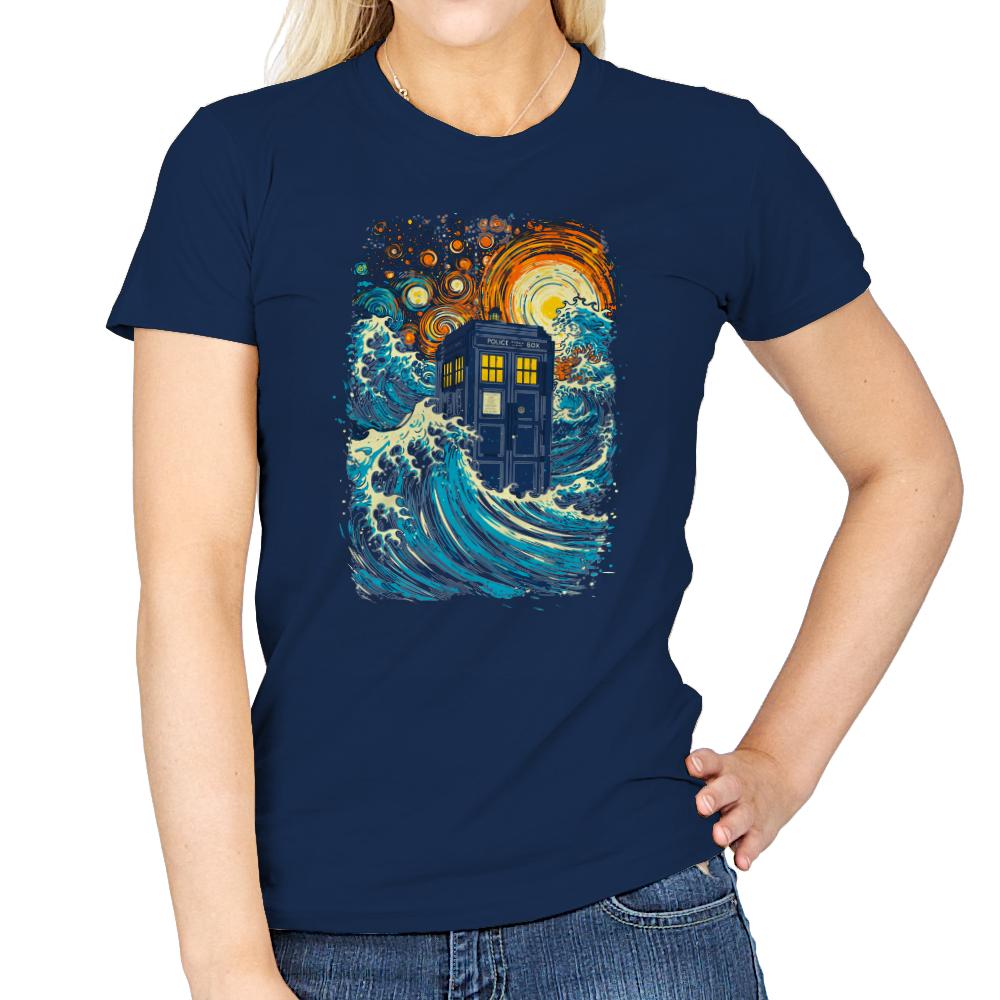 The Great Wave and The Tardis