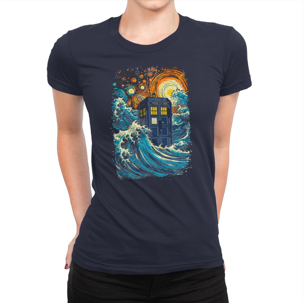 The Great Wave and The Tardis