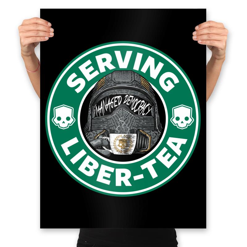 Serving Liber Tea