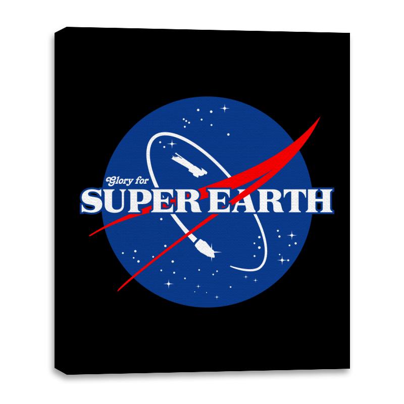 Glory for Super Earth